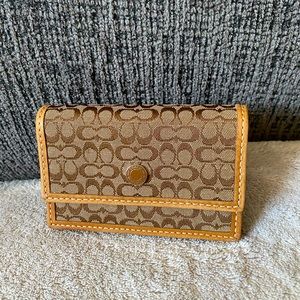Coach card holder